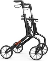 Ultra Lichtgewicht Rollator Let's Move Zwart