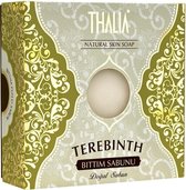 Thalia Natural Beauty Terebinth Zeep 125 gr - Multifunctionele Verzorging voor Huid & Haar, Opent Poriën & Ontspant, Parabenen Vrij
