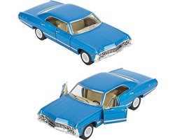 1967 Chevrolet Impala 1/36 Kinsmart - verkrijgbaar in 4 kleuren - verkoop per stuk- pull back motor - Modelauto - Schaalmodel - Model auto - Miniatuurauto - Miniatuur auto’s