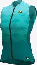 Ale Dames Fietsshirt Zonder Mouwen PRR Magnitude - Turquoise - L - Valt klein