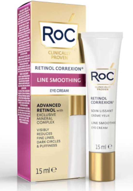 RoC Retinol Correxion Line Smoothing Oogcrème 15 ml - RoC