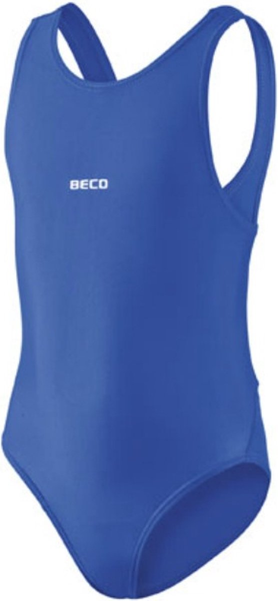 BECO Badpak - Meisjes - Polyamide/elastaan - Blauw - Maat 176