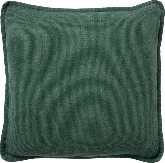 Dutch Decor - Housse de coussin en coton - Bowie 45x45 cm - couleur: pantone Mountain View - vert