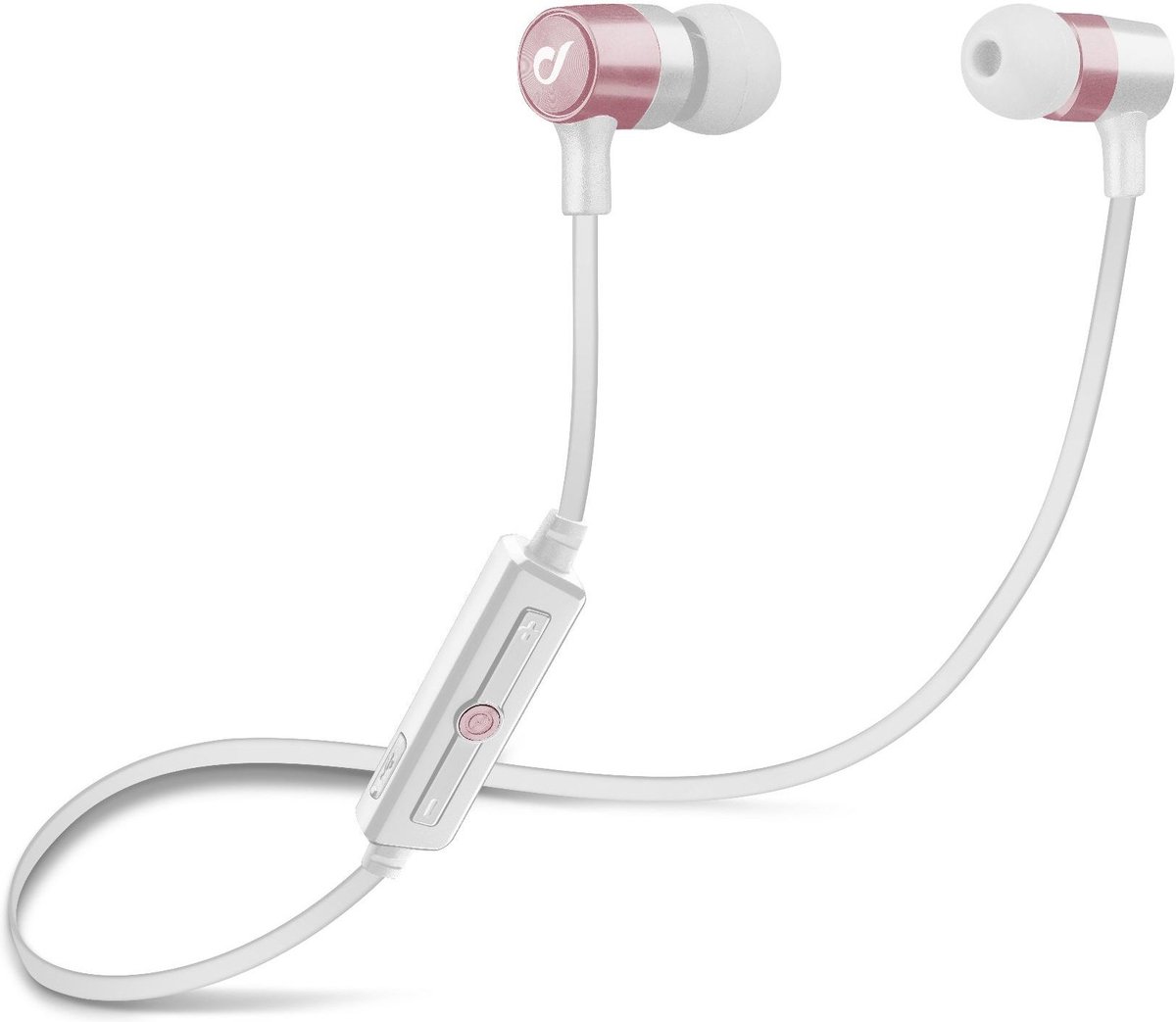 Cellularline LABTAUINEARP hoofdtelefoon/headset In-ear Roze, Wit