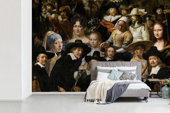 Papier peint - Papier peint photo Oude Meesters - Peintures - Collage - Largeur 360 cm x Hauteur 240 cm