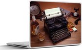 Laptop sticker - 11.6 inch - Typemachine - Whiskey - Vintage - 30x21cm - Laptopstickers - Laptop skin - Cover