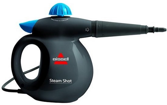 BISSELL SteamShot Stoomreiniger - Handstoomreiniger - Stoomapparaat Vloer - Vlekkenreiniger voor Keuken, Badkamer, Voegen & Meer - 4,5 Bar Stoomkracht - 2635J