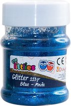 The Littlies Glitters Junior 113 Gram Blauw