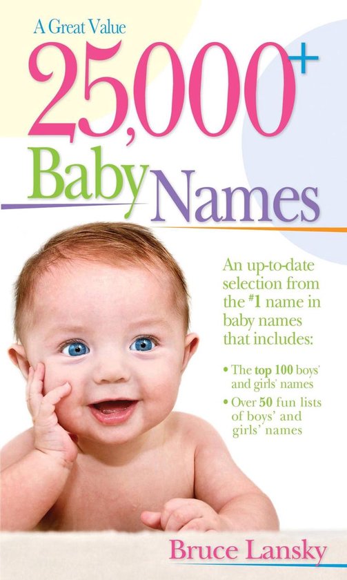 25,000+ Baby Names (ebook), Bruce Lansky 9781451630381 Boeken
