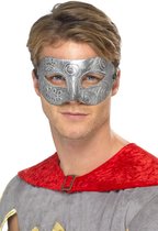 SMIFFYS - Metal kleurige halfmasker - Maskers > Masquerade masker