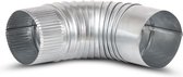 Bocht 90° Gegalvaniseerd 0.5mm (120mm)