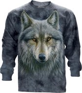 The Mountain T-shirt unisexe à manches longues Warrior Wolf S