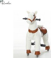 Riding Animal Wit Pony / Paard Small