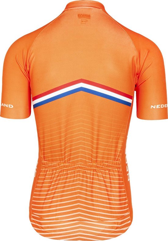 Bioracer - Official Team Nederland (2022) - Fietsshirt voor Unisex - Oranje L - Bioracer
