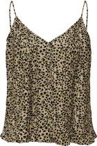 Only Top Onldia Life Plisse Singlet Wvn 15226422 Elmwood/vibrant Do Dames Maat - XL