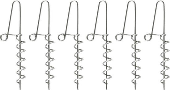 Spro Softbait Spiral - 54mm - 6 Stuks - Grijs van Spro — afbeelding 5