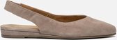 Tamaris Slingback ballerina's taupe - Maat 36