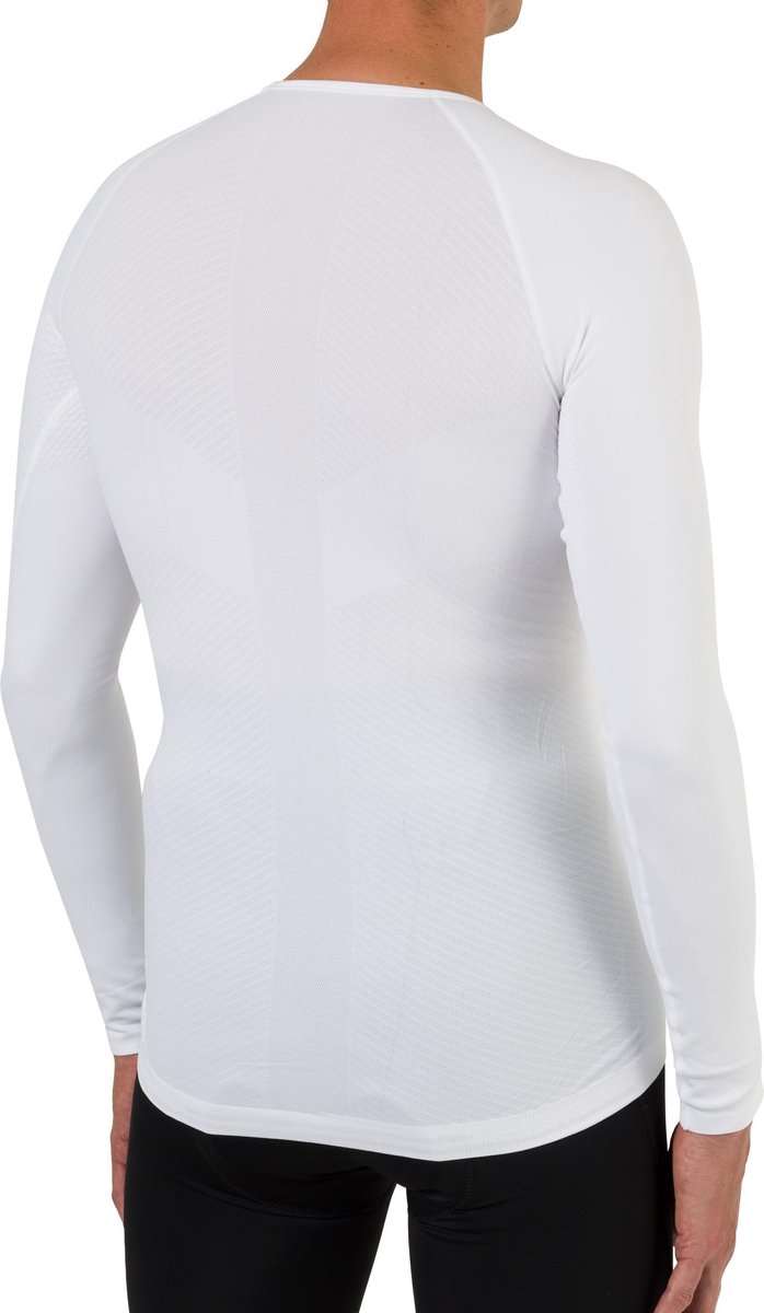 AGU Base Layer LS - Thermoshirt - Ondershirt - Naadloos - Thermo-regulerend - Ademend - Mesh ventilatie - Unisex - Wit - S/M — afbeelding 5