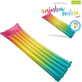 Intex Rainbow Luchtbed 183x69cm