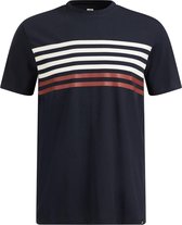 WE Fashion Heren T-shirt met printopdruk