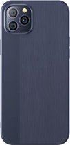 Voor iPhone 12 mini JOYROOM JR-BP766 Shadow Series TPU Frosted Bump Pattern schokbestendige beschermhoes (blauw)
