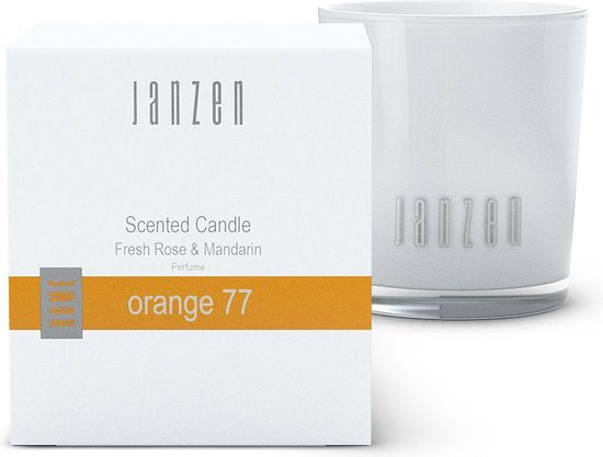 JANZEN Scented Candle Orange 77