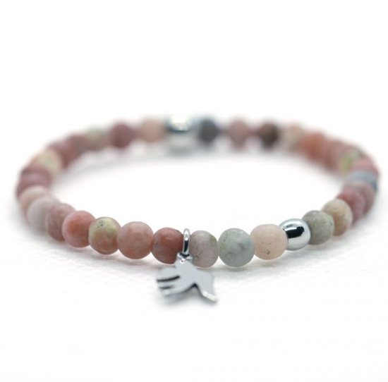 Meisjes armband natuursteen kinder sieraden