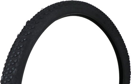 Zwarte buitenband met noppenprofiel, 29 x 2.10 (57-622).