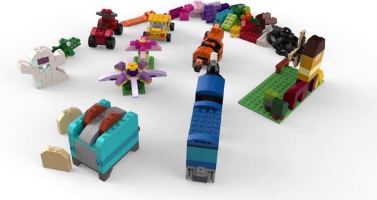 LEGO 1 livre ~ Blocs de petite et moyenne taille, briques, pièces