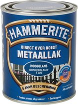 Hammerite Hoogglans Metaallak - Donkerblauw - 750 ml