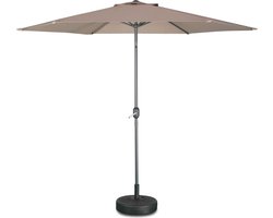 sweeek - Ronde parasol 3m met centrale kantelbare mast - touquet