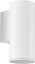 EGLO Riga - Buitenverlichting - Wandlamp - 1 Lichts - LED - Wit