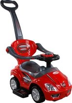 Loopauto - Baby Car - Ride-On - Activity Toy ARTI 381 Mega Car Deluxe Rood met Parent handvat