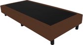 Bedworld Boxspring 80x190 - Lederlook - Bruin (MD924)