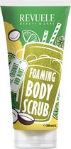 Revuele Foaming Body Scrub Lime, Coconut & Mint 200ml.