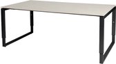 Vergadertafel - Verstelbaar - 180x100 robson -zwart frame