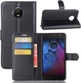 Motorola Moto G5S PLUS Hoesje Wallet Case Zwart