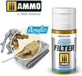 AMMO MIG 0816 Acrylic Filter Sand - 15ml Effecten potje
