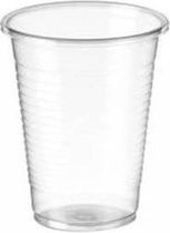 Doorzichtige plastic CUPS 200CC, 100 stuks