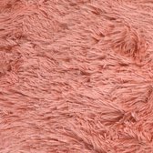 Mand krems rond oud roze 90 cm Flamingo
