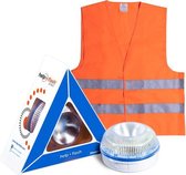 Help flash slim - autonoom noodlicht, teken V16 + vest