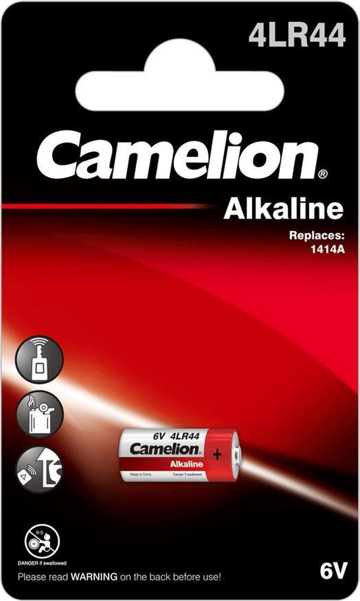Camelion 4LR44 Batterij 4LR44 1stuk(s) 6V 0.165Ah