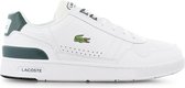 Lacoste T-Clip 0120 4 SMA Heren Sneakers - White/Dark Green - Maat 41