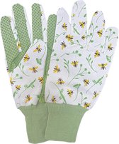 Esschert Design - Tuinhandschoenen met bijenprint - Tuinhandschoenen voor Volwassenen
