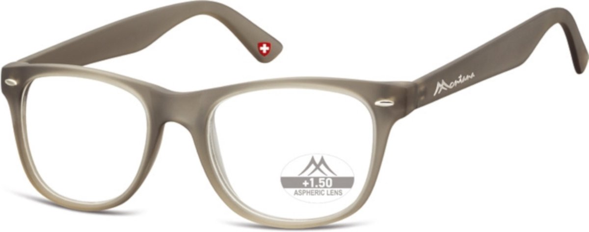 Montana Leesbril Mr67 Grijs Sterkte +2.00