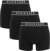 Bol.com Schiesser 95/5 Organic Heren Shorts - Zwart - 3 pack aanbieding