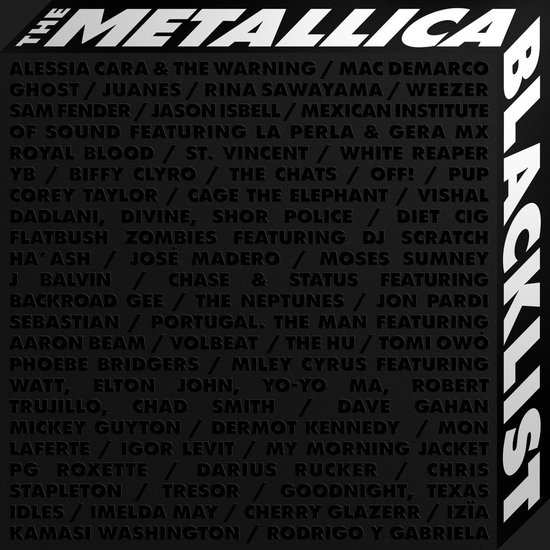 Metallica Blacklist Onbekend Vinyles Album Musique Bol Com