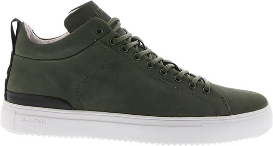 Blackstone RM14 DARK GREEN - MID SNEAKER - Man - Green - Maat: 44 | bol.com