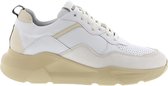 Blackstone VL80 WHITE ALMOND MILK - LOW CHUNKY SNEAKER - Vrouw - White - Maat: 37