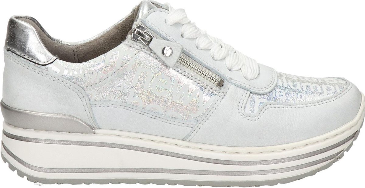 Ara Sapporo dames sneaker - Zilver - Maat 38 | bol.com